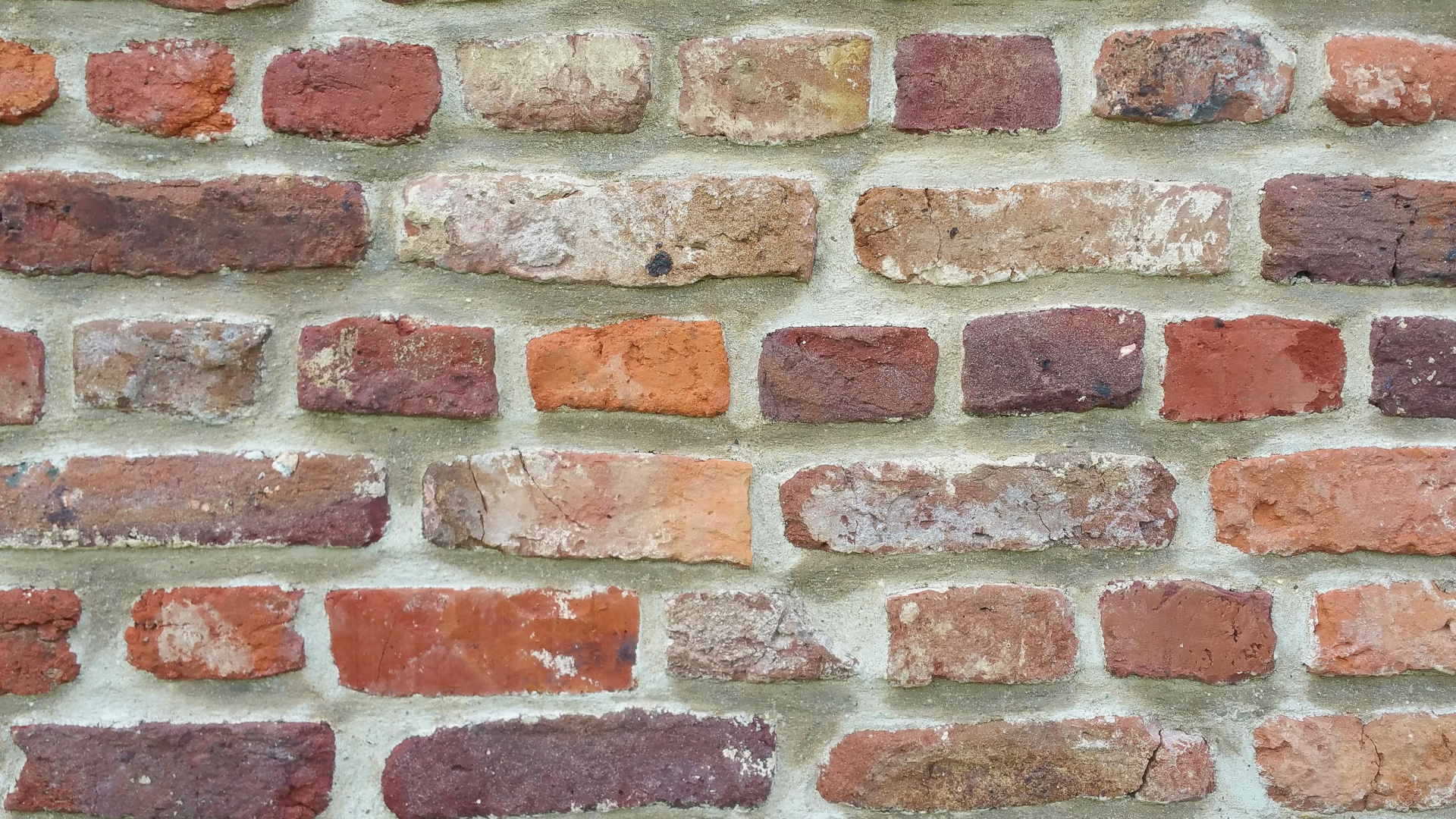 Обои стена, каменная стена, кирпич, кирпичная кладка, текстура в разрешении 1920x1080