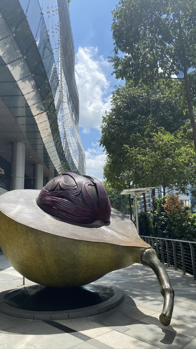 Обои статуя, достопримечательность, наука, биология, скульптура в разрешении 750x1334