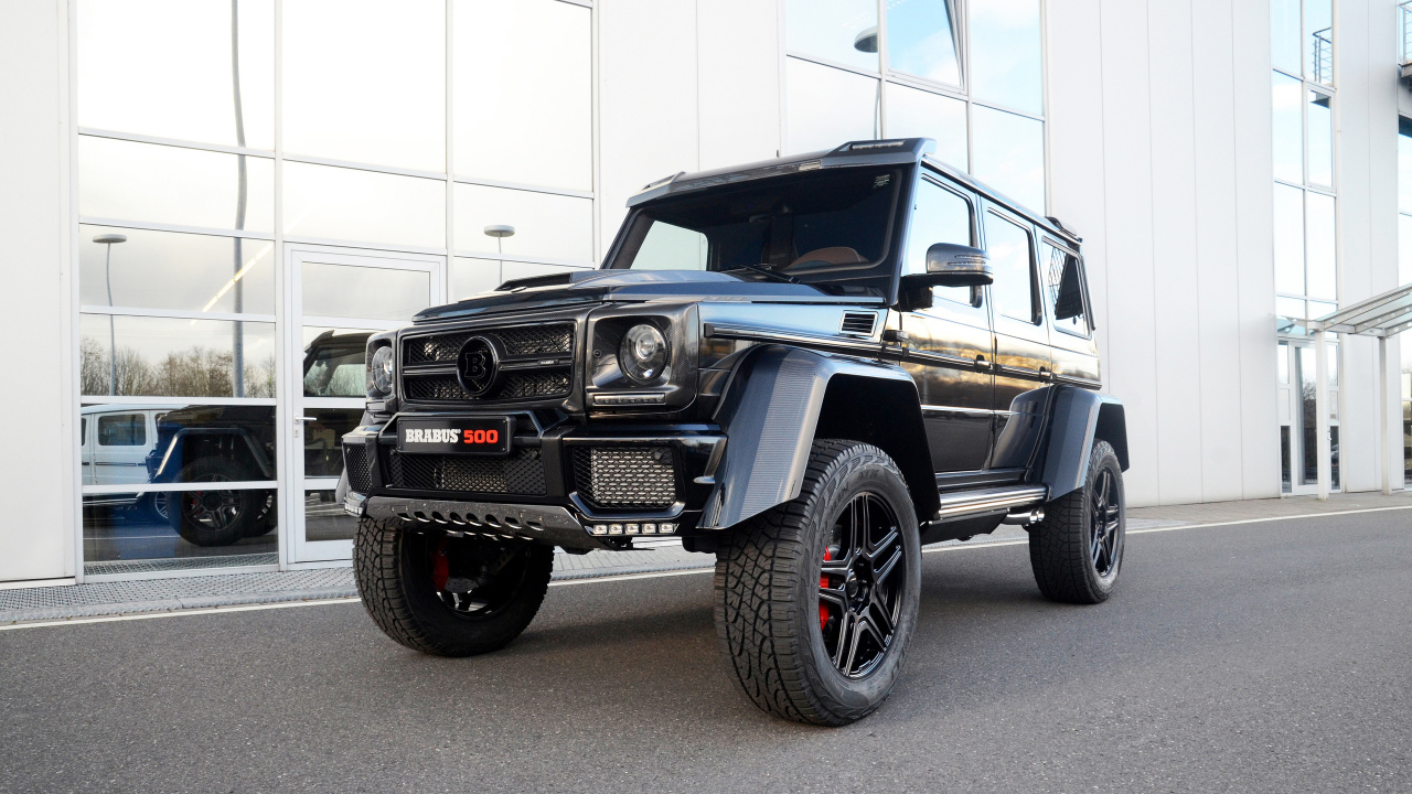 Обои Брабус, авто, шина, автомобильные шины, бампер в разрешении 1280x720