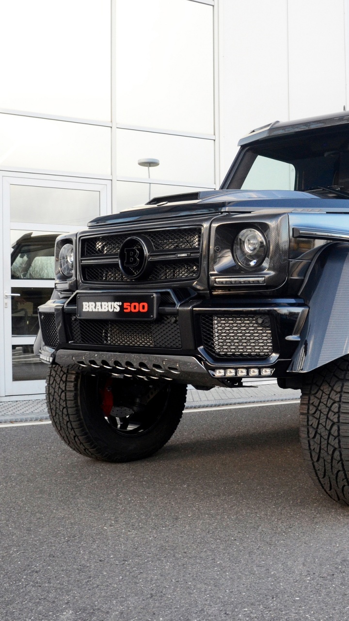 Обои Брабус, авто, шина, автомобильные шины, бампер в разрешении 720x1280