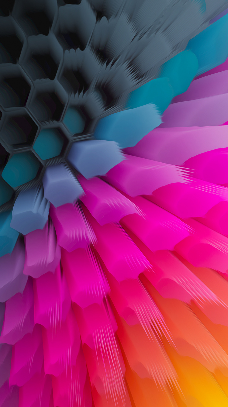 Обои яблоко, красочность, пурпур, ткань, розовый в разрешении 750x1334