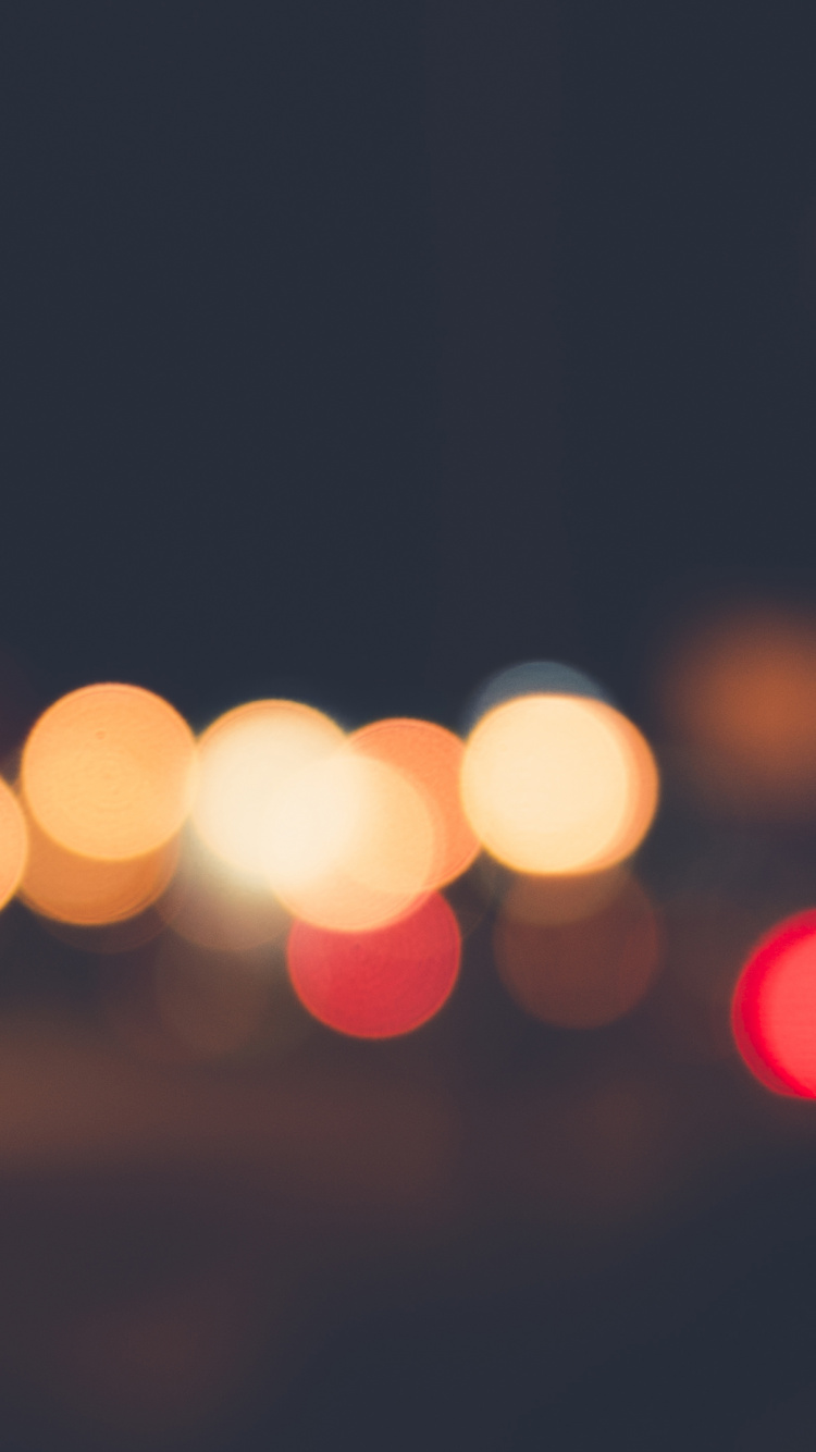 Обои освещение, боке, свет, ночь, день в разрешении 750x1334