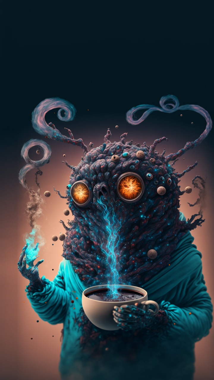 Обои крупный план, лазурный, рукав, жест, арт в разрешении 720x1280