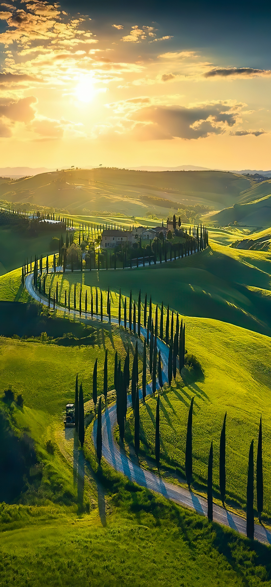 Обои природа, облако, атмосфера, дневное время, гора в разрешении 1125x2436