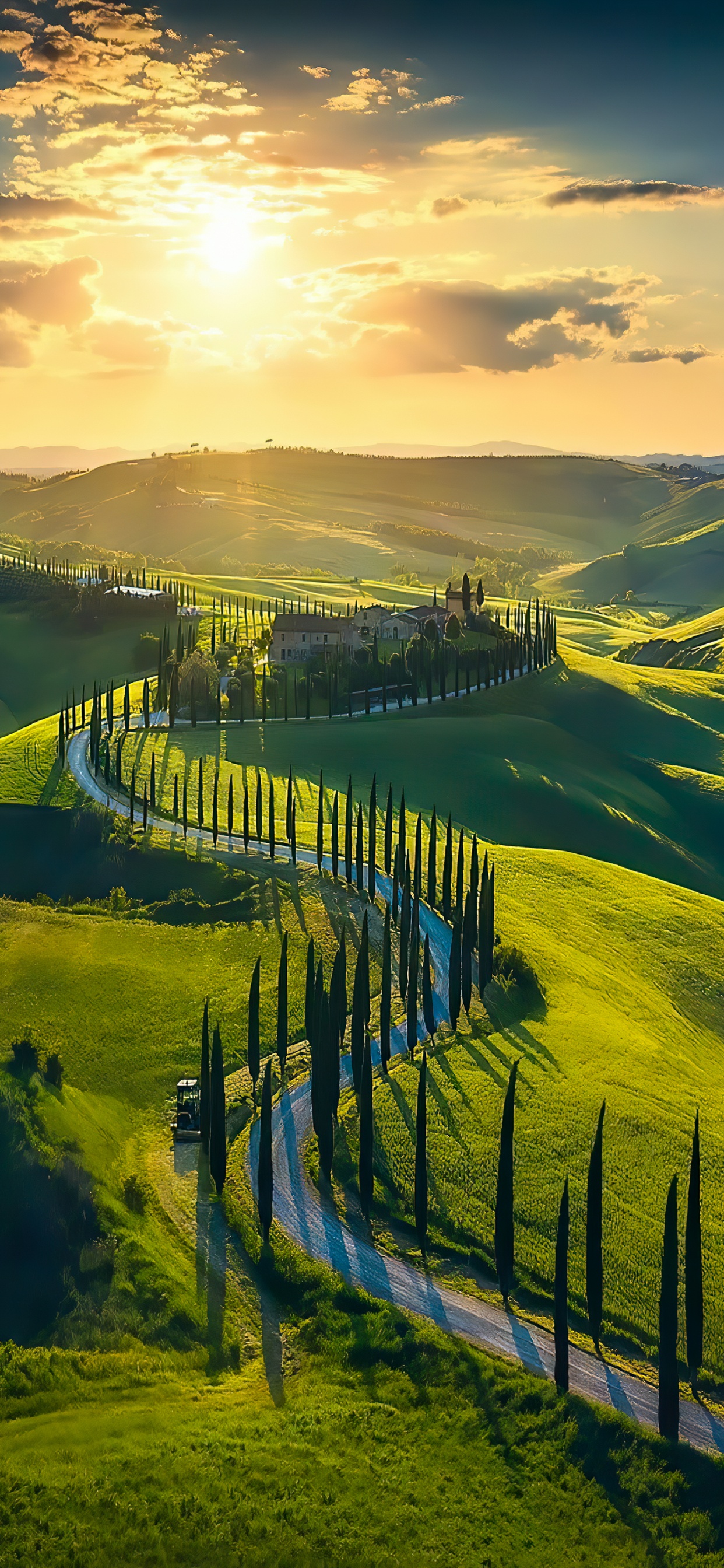 Обои природа, облако, атмосфера, дневное время, гора в разрешении 1242x2688