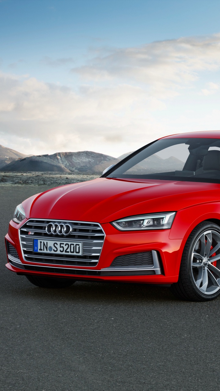 Обои 2018 Ауди С5 Купе, авто, Ауди А5, audi, семейный автомобиль в разрешении 720x1280