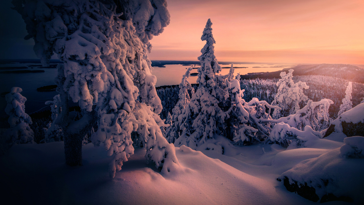 Обои облако, атмосфера, снег, мир, природный ландшафт в разрешении 1280x720