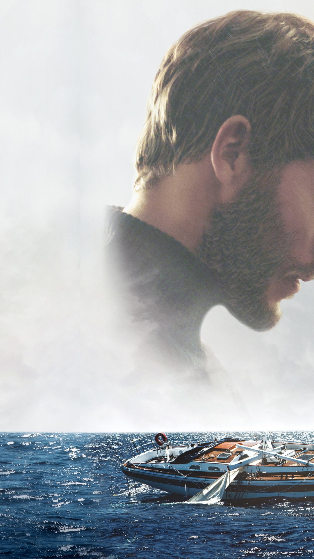 Обои дрейфующий фильм, плыть по течению, Шейлин Вудли, Ричард Шарп, Тами Олдхэм в разрешении 1080x1920