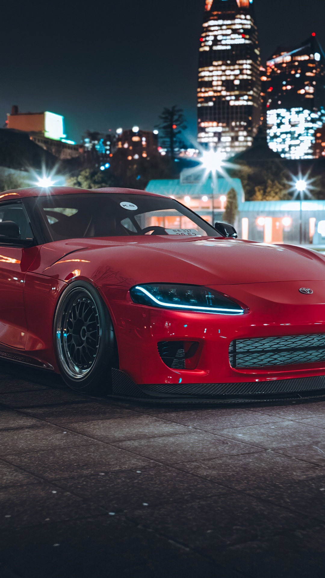 Обои колесо, в 90, суперкар, тюнинг автомобилей, Король в разрешении 1080x1920