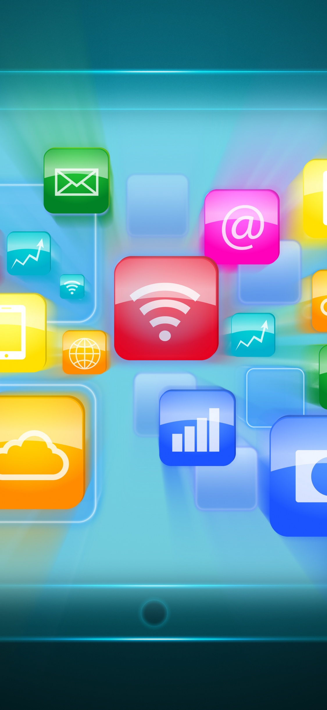 Обои технологии, икона, гаджет, приспособление, графический дизайн в разрешении 1125x2436