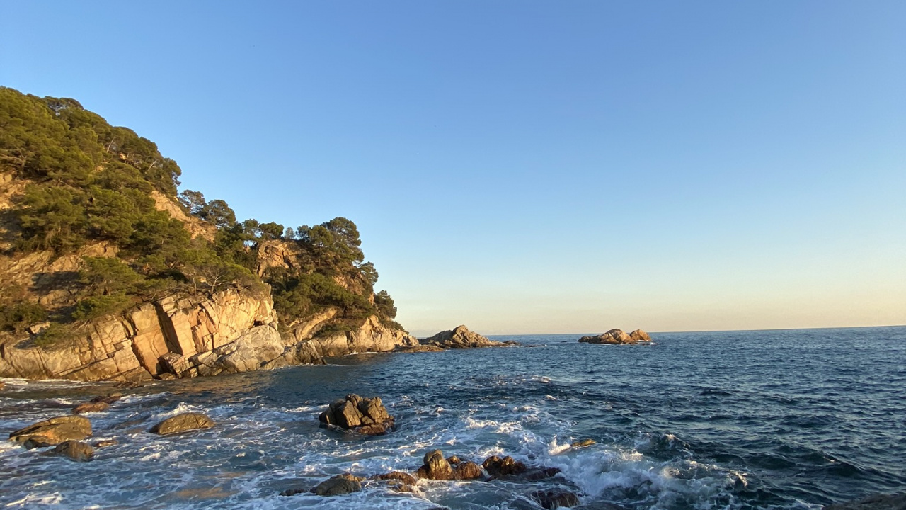 Обои море, побережье, вода, мыс, наука в разрешении 1280x720