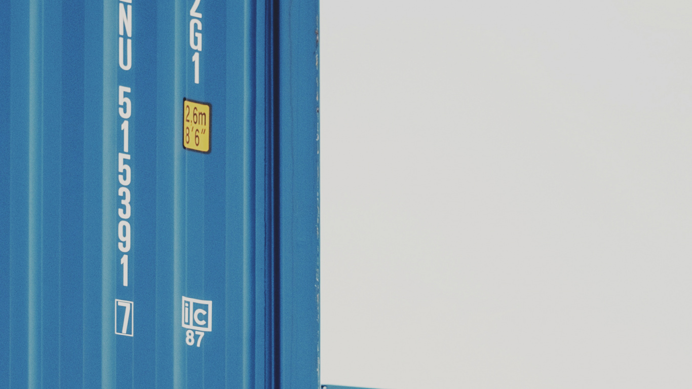 Обои Кофейня Луго, геометрия, математика, синий, здание в разрешении 1366x768