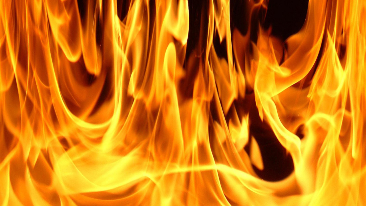 Обои огонь, пламя, Апельсин, пожарный, Вера пыталась огнем в разрешении 1280x720