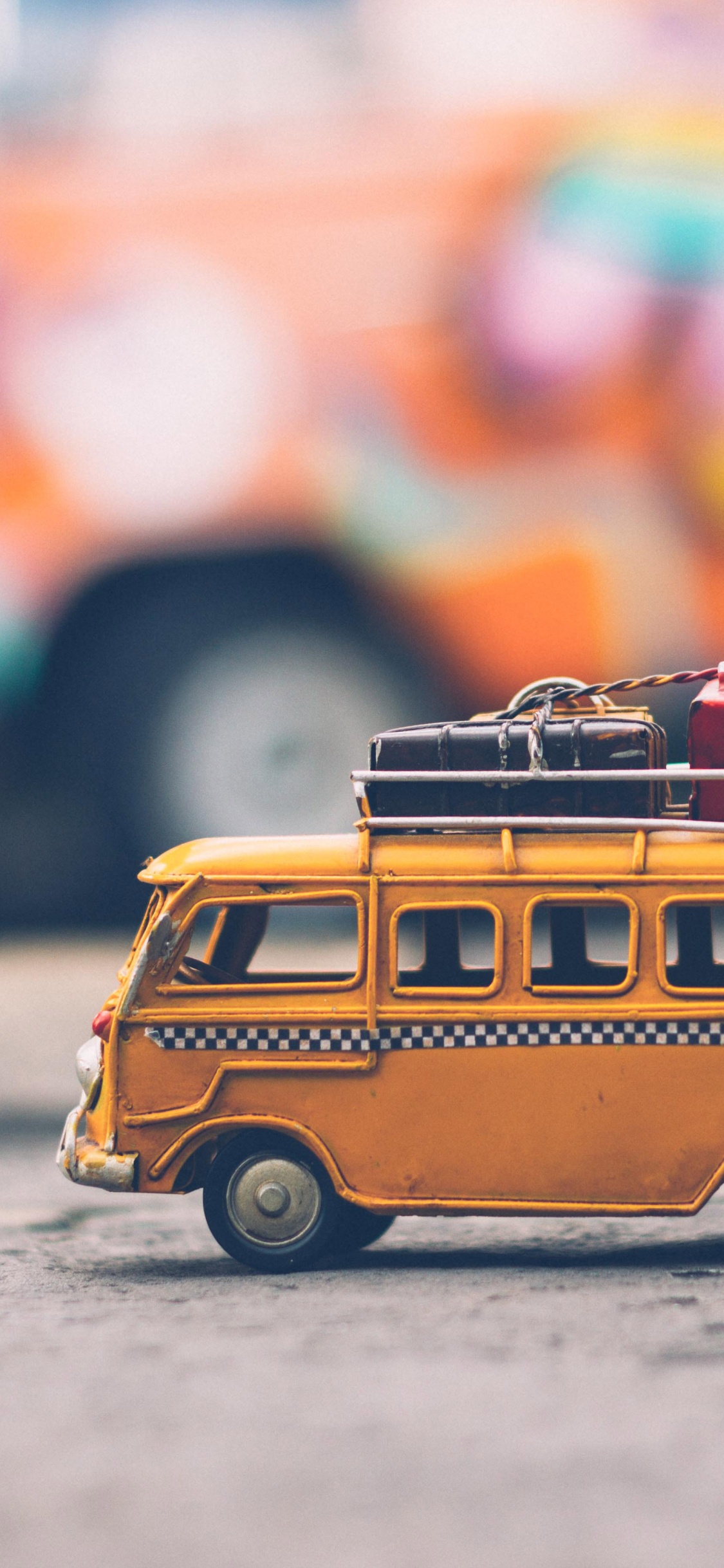 Обои volkswagen type 2, фургон, авто, Фольксваген, Фольксваген Транспортер в разрешении 1125x2436