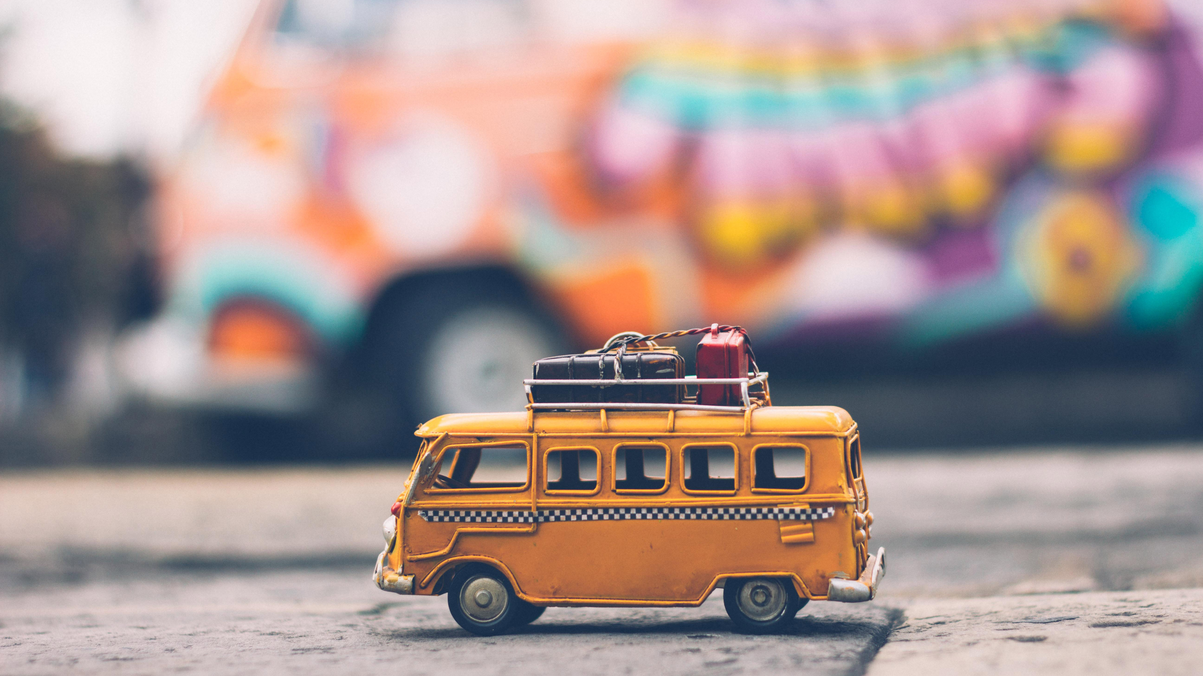 Обои volkswagen type 2, фургон, авто, Фольксваген, Фольксваген Транспортер в разрешении 3840x2160