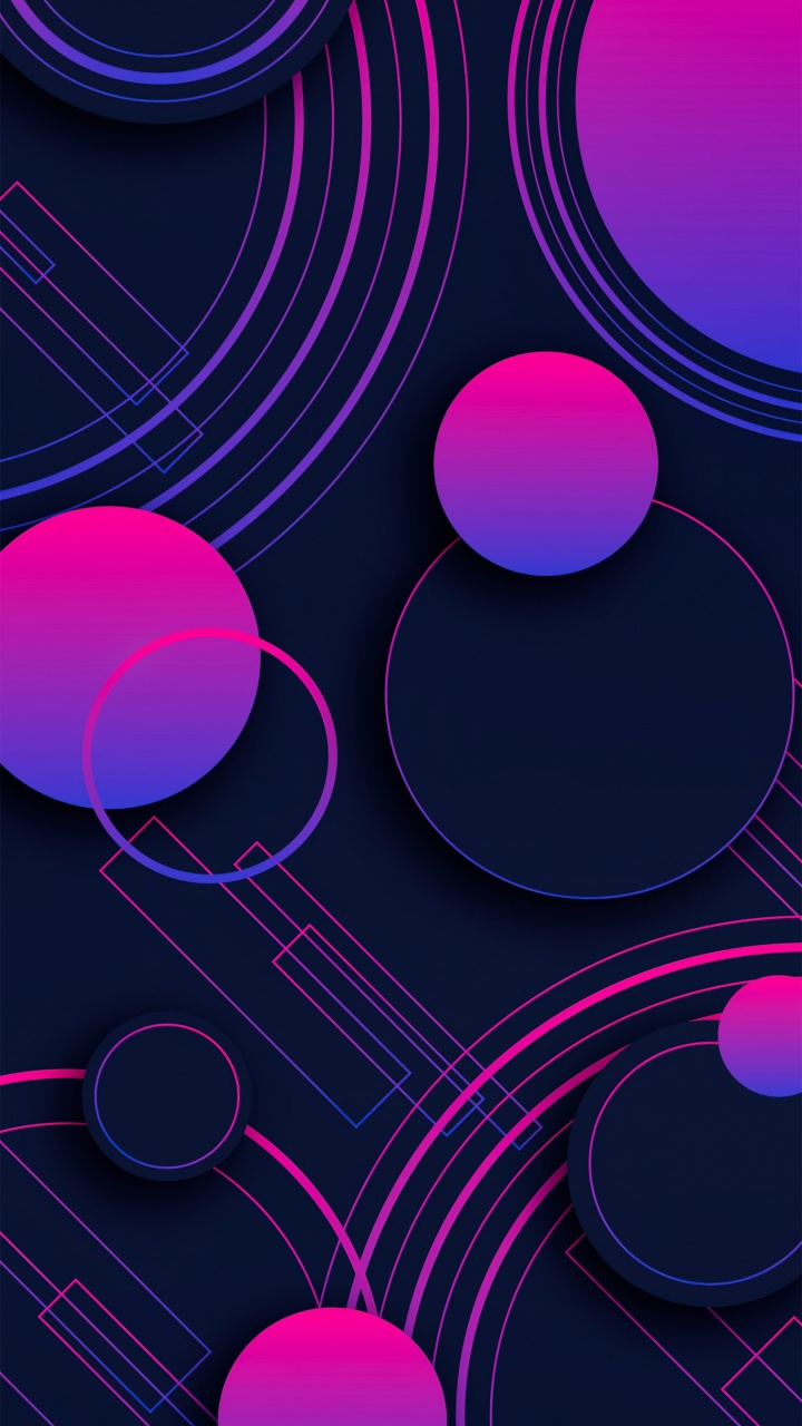 Обои красочность, пурпур, свет, лазурный, Фиолетовый в разрешении 720x1280