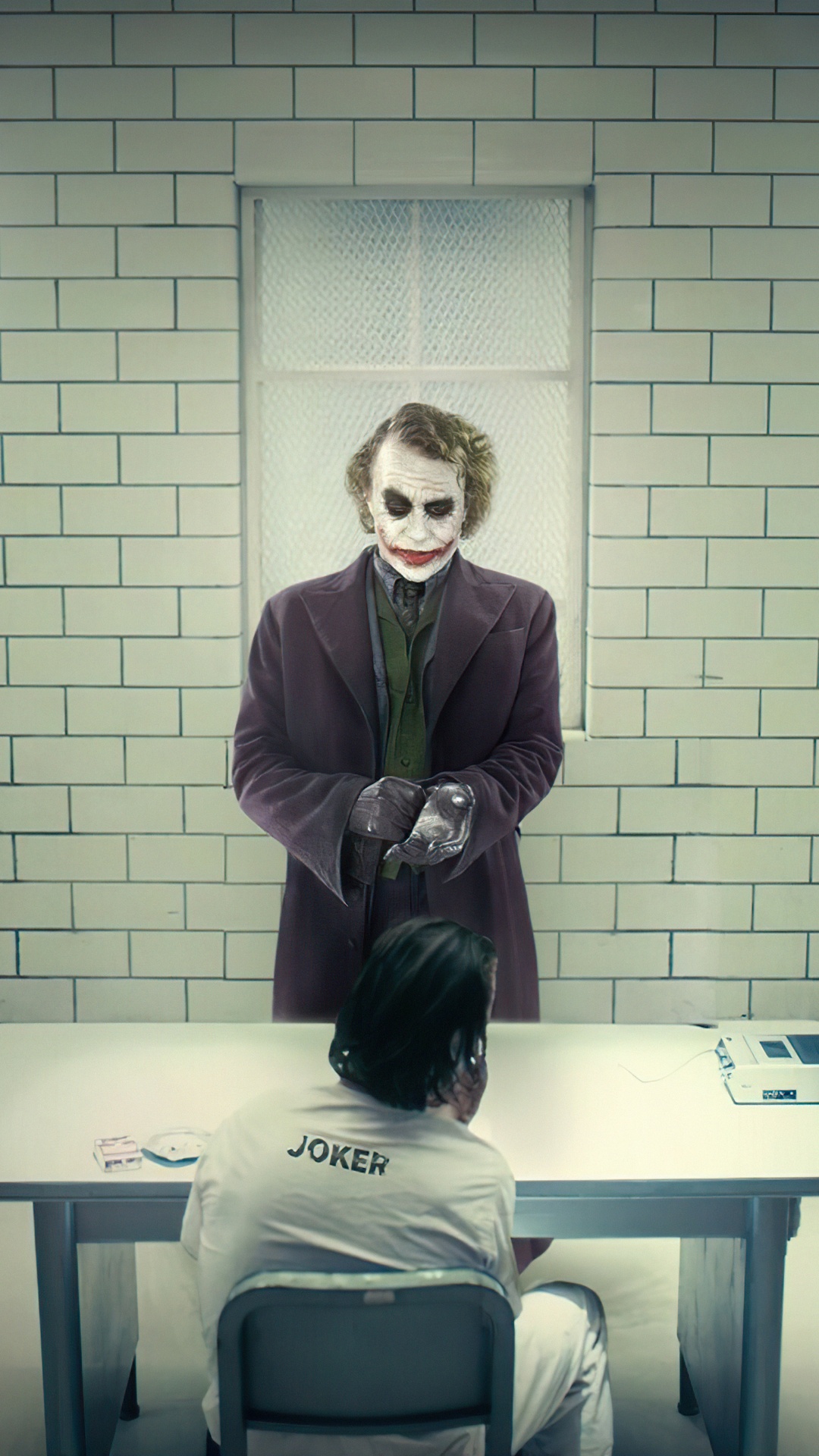 Обои шутка, Джокер, Бэтмен, Хоакин Феникс, Харли Квинн в разрешении 1080x1920