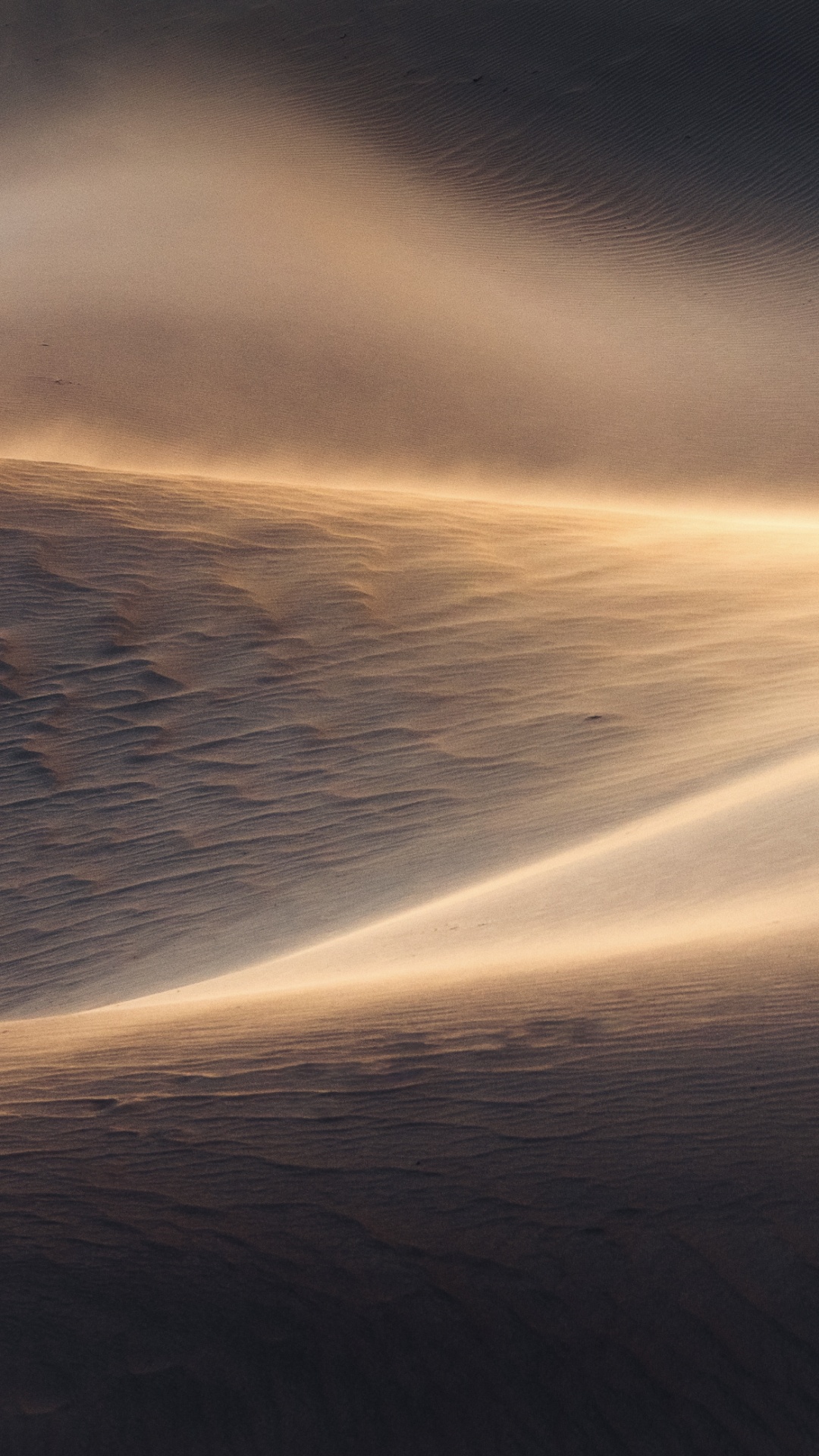 Обои Golden, sandy “Dunes” texture в разрешении 1080x1920