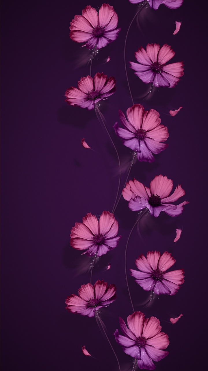 Обои главный театр, цветок, растение, пурпур, лепесток в разрешении 720x1280