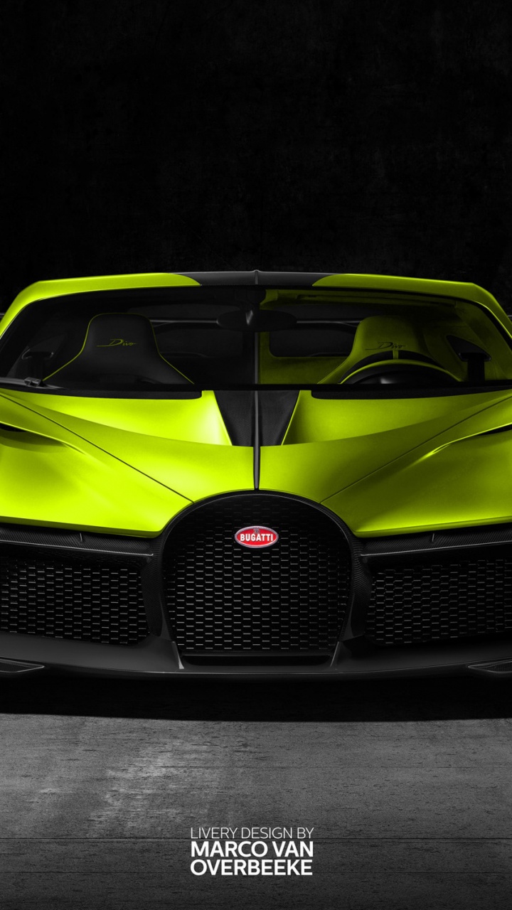Обои Бугатти Диво, bugatti, автомобили Бугатти, авто, суперкар в разрешении 720x1280