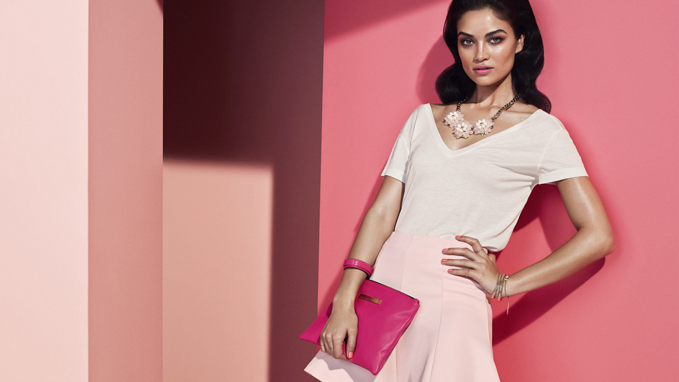 Обои манекенщица, Шанина Шейк, супермодель, модель, знаменитость в разрешении 1366x768