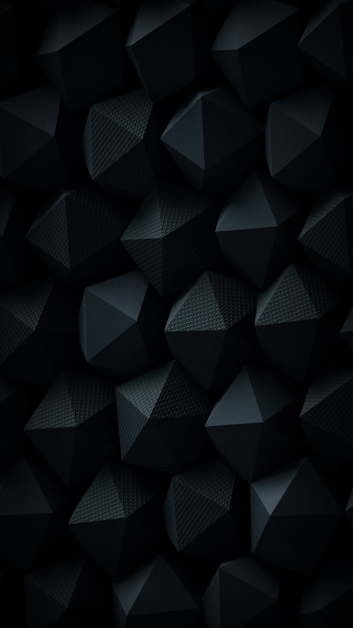 Обои треугольник, мир, телефон, черный и белый, черный в разрешении 720x1280