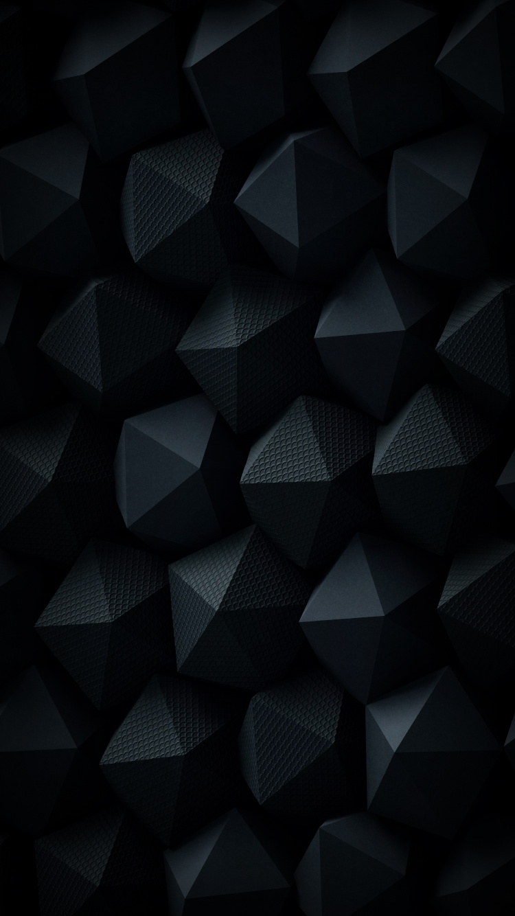 Обои треугольник, мир, телефон, черный и белый, черный в разрешении 750x1334