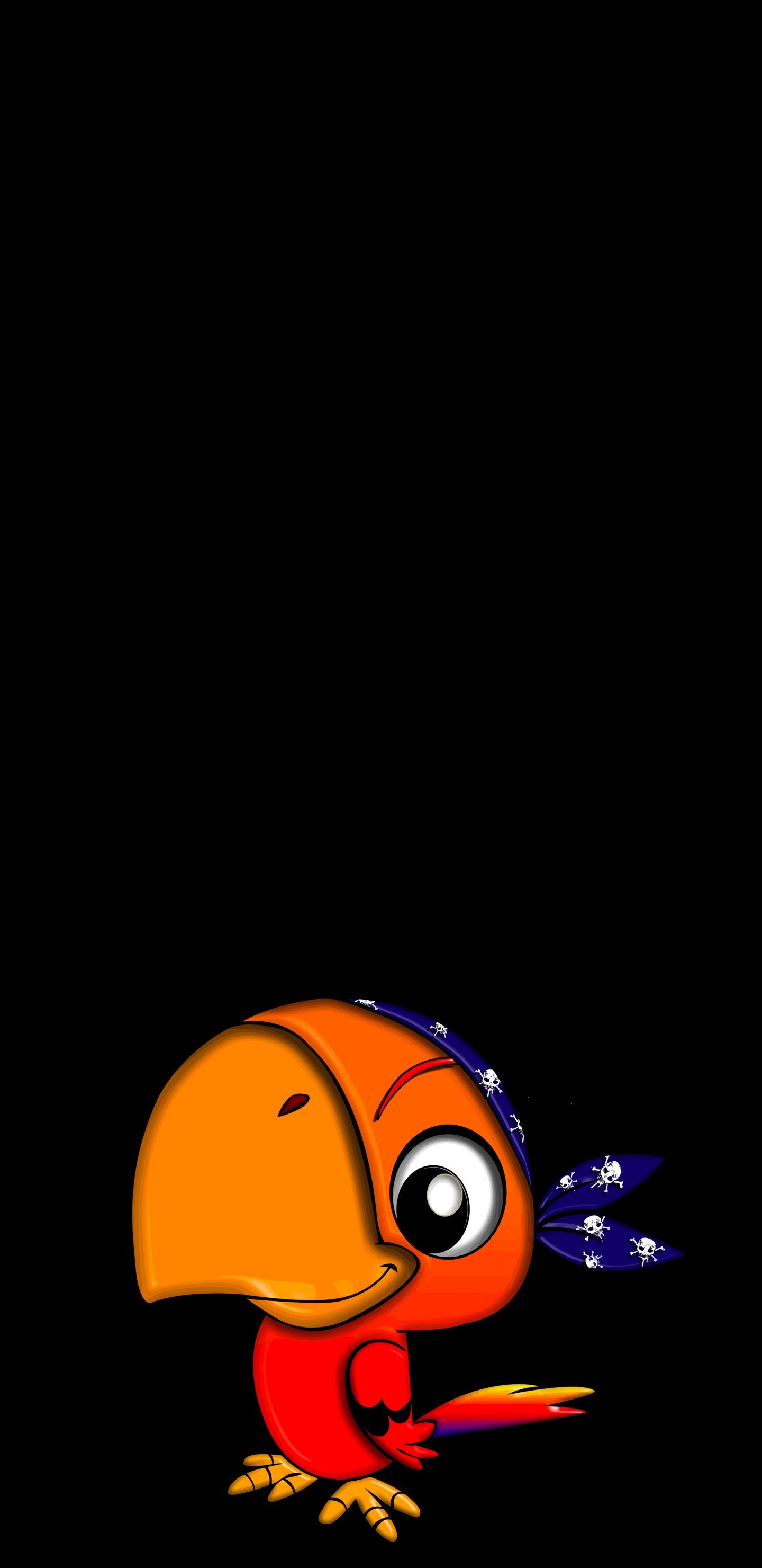 Обои мультфильм, Апельсин, мультик, иллюстрация, анимация в разрешении 1440x2960