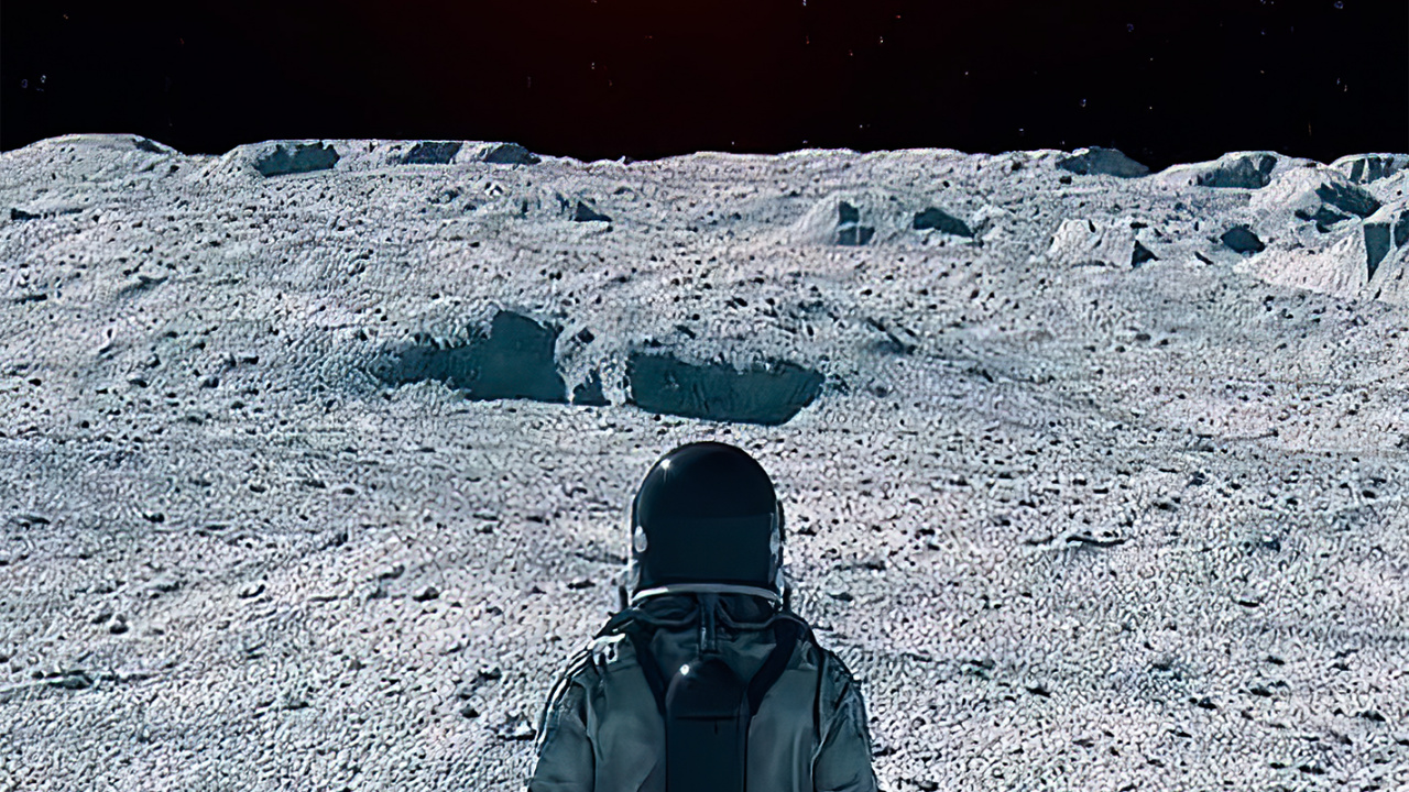 Обои лунные лавовые океаны, земля, луна, soundcloud, планета в разрешении 1280x720