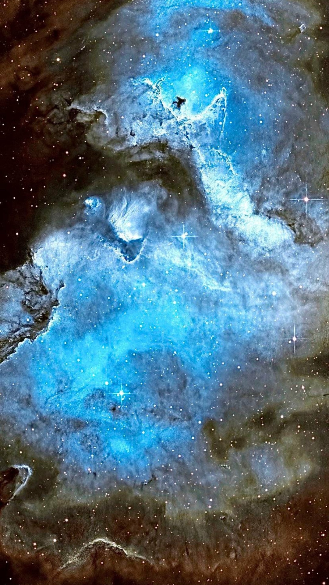 Обои вода, атмосфера, мир, лазурный, туманность в разрешении 1080x1920