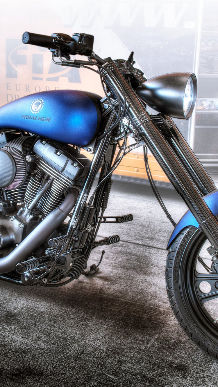 Обои мотоцикл, Чоппер, авто, крейсер, обод в разрешении 750x1334