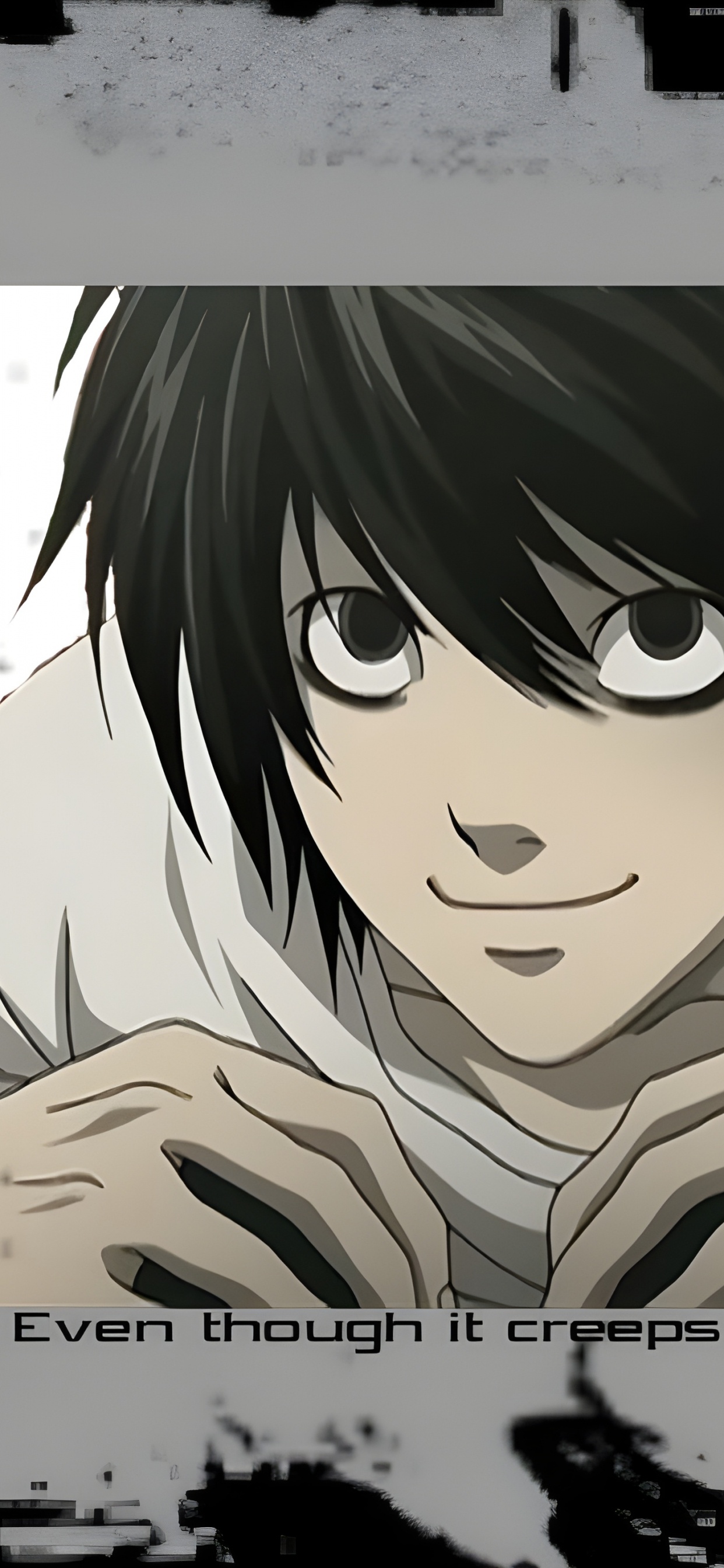 Обои л lawliet, Ягами Лайт, Мелло, река Нейт, тетрадь смерти в разрешении 1242x2688