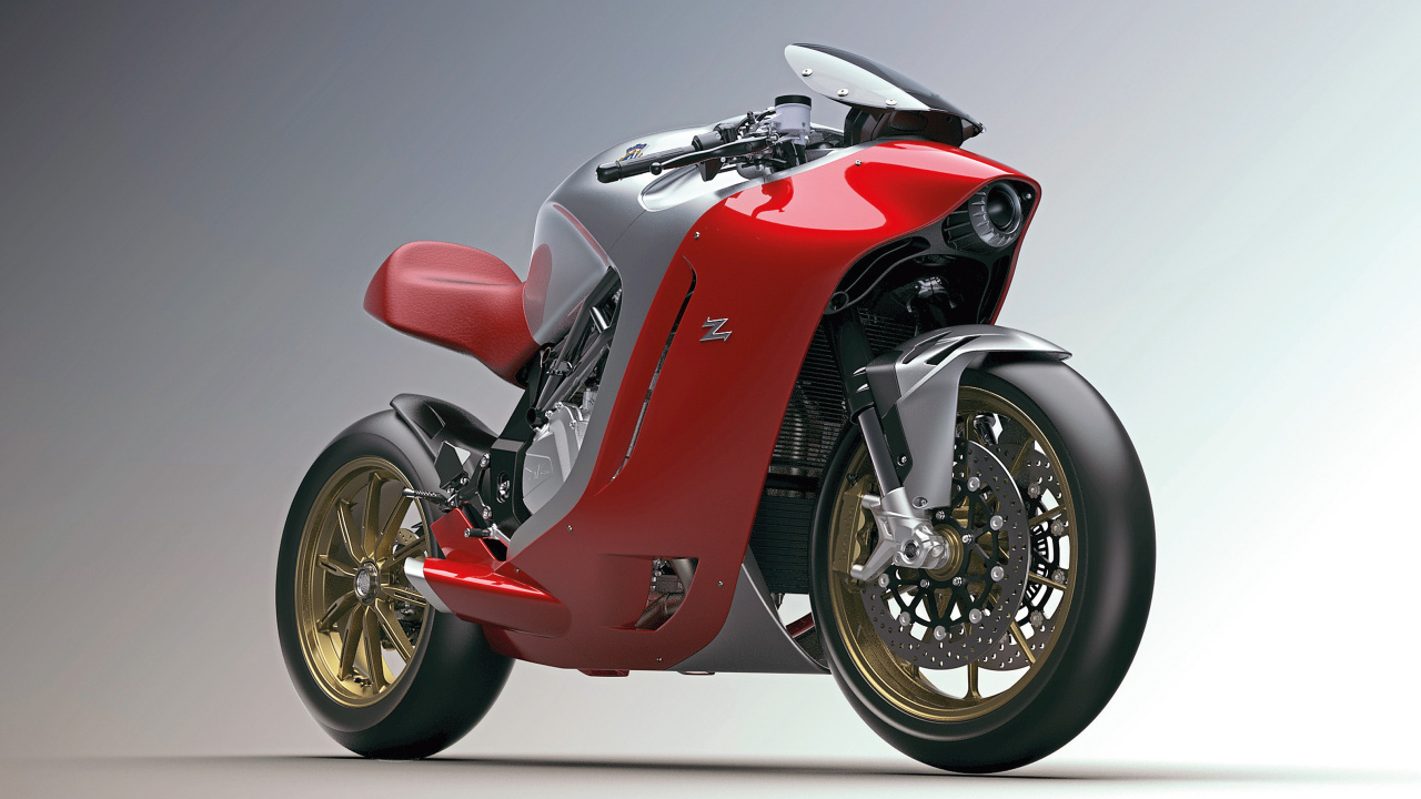 Обои mv agusta zagato, Загато, mv agusta, мотоцикл, МВ агуста Ф4 в разрешении 1280x720