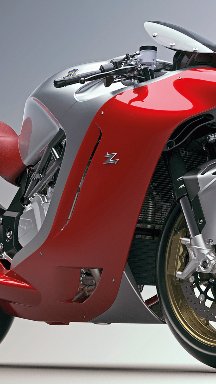 Обои mv agusta zagato, Загато, mv agusta, мотоцикл, МВ агуста Ф4 в разрешении 750x1334