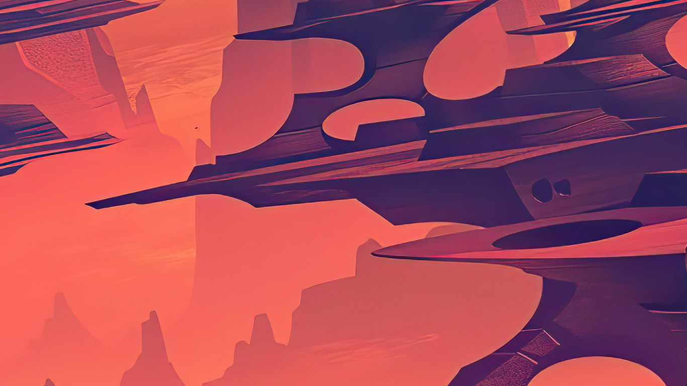 Обои свет, эолийские рельефы, фикция, экорегион, мир в разрешении 1366x768