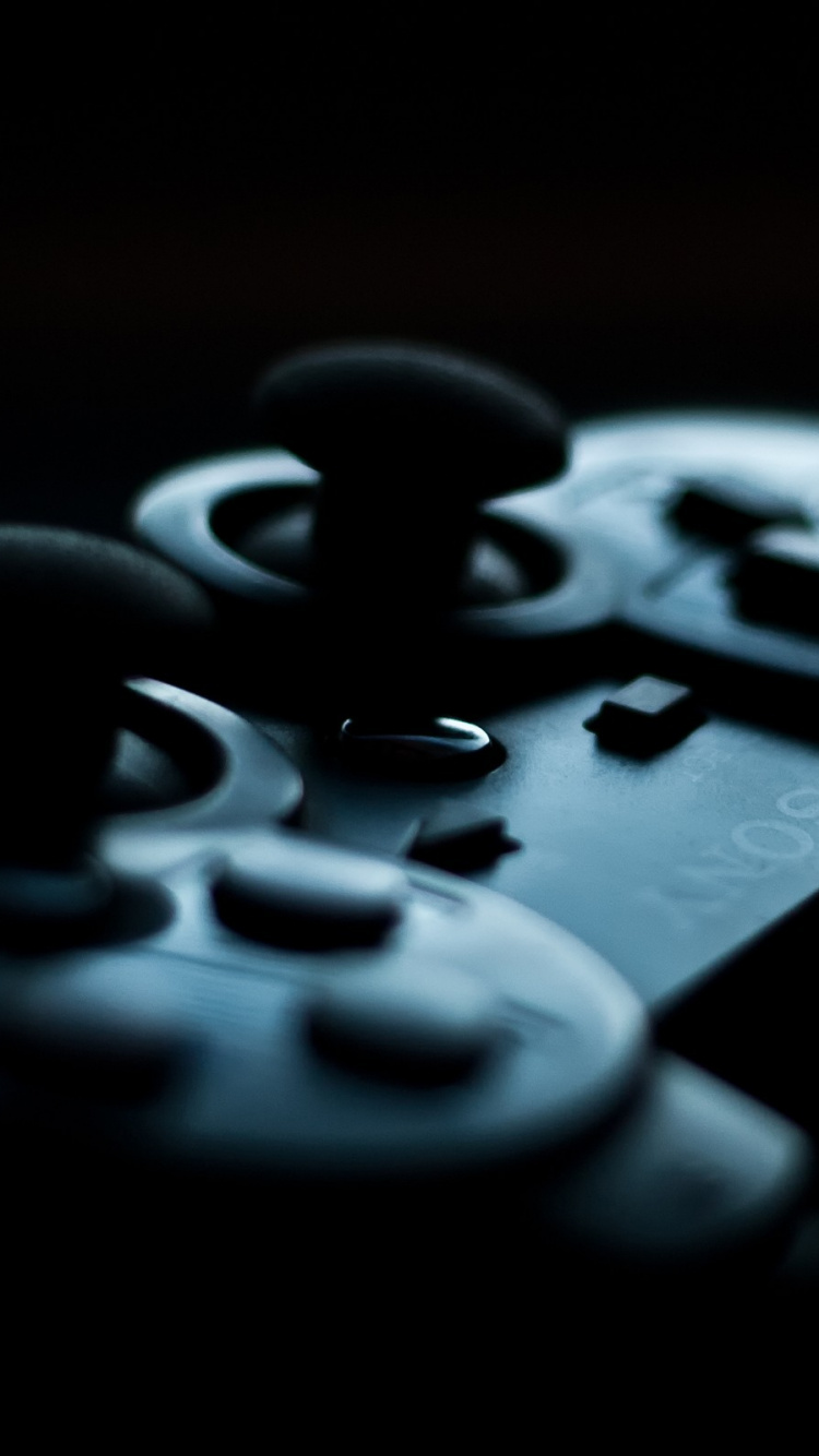 Обои playstation 4, playstation 3, темнота, технологии, игра в разрешении 750x1334