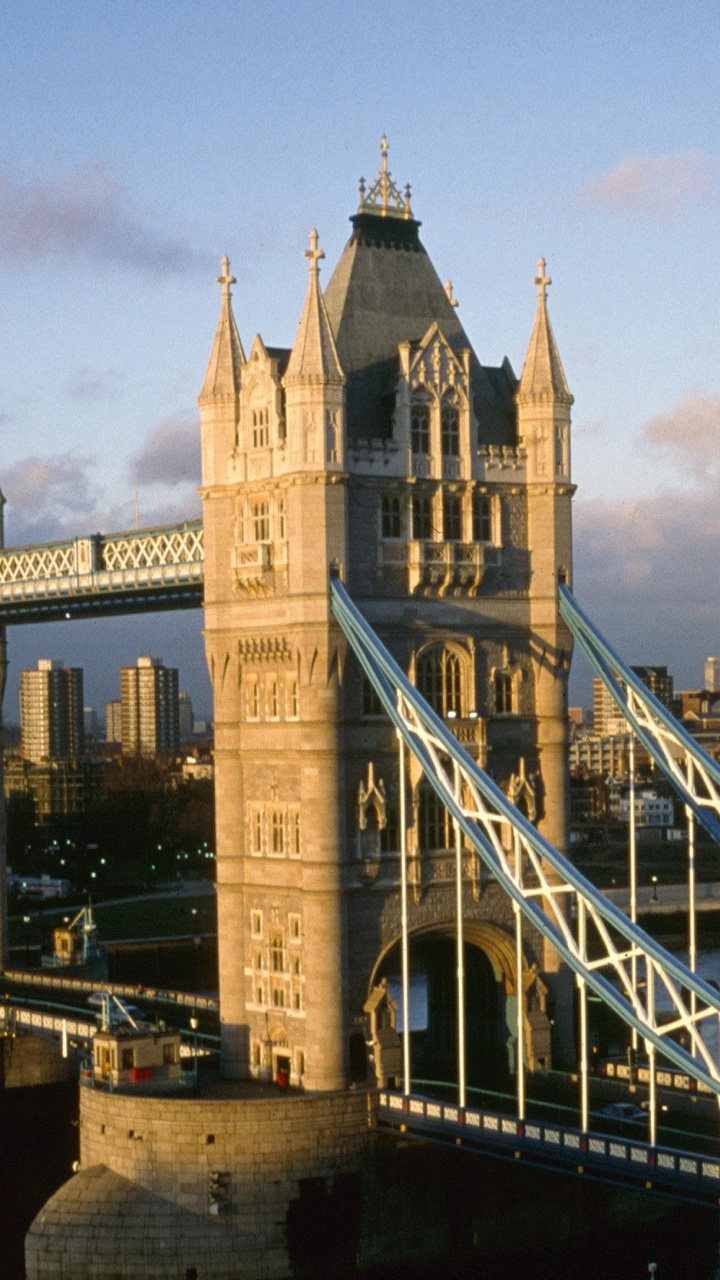 Обои мост, ориентир, город, городской пейзаж, здание в разрешении 720x1280