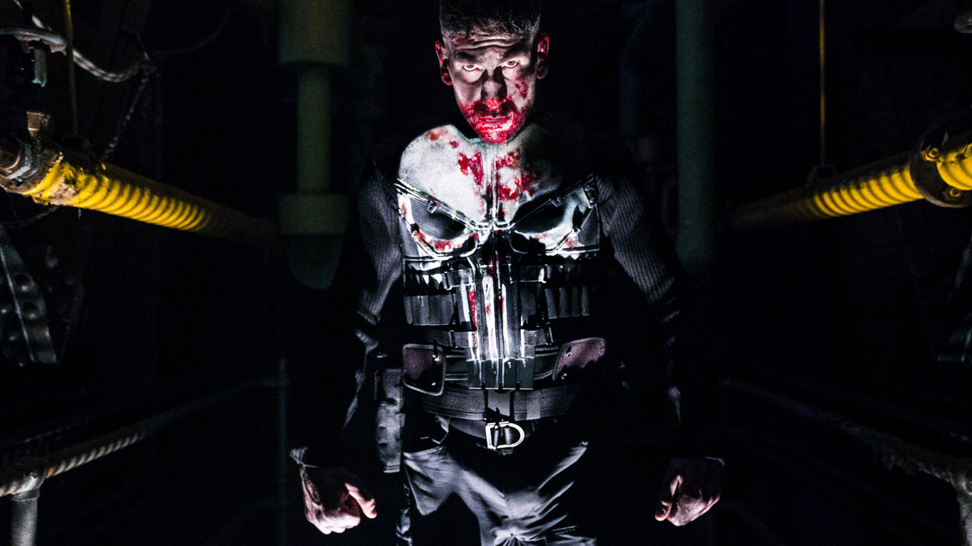 Обои Каратель, Каратель - Сезон 2, нетфликс, marvel, фэшн в разрешении 1366x768