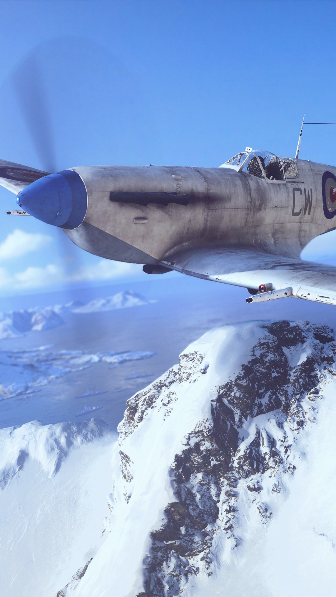 Обои electronic arts, xbox one, playstation 4, самолет, самолеты в разрешении 1080x1920