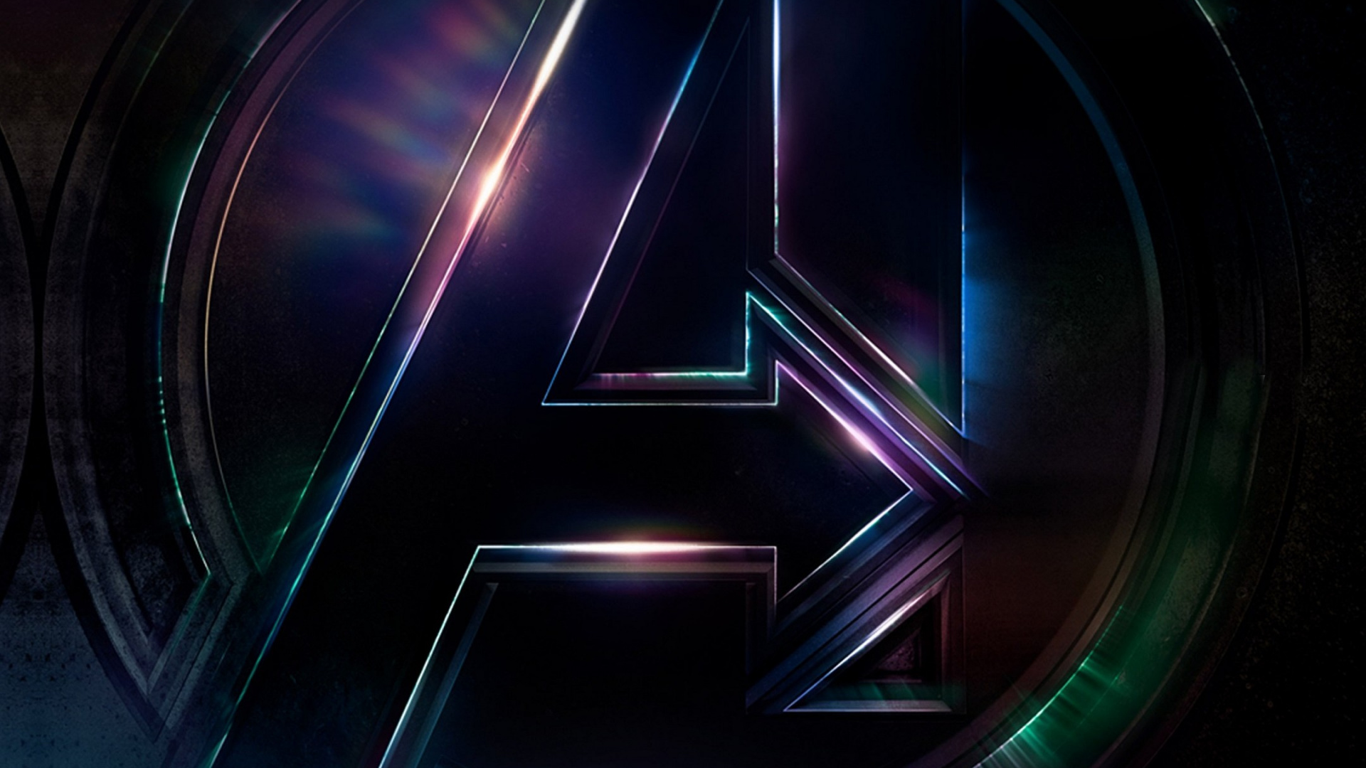 Обои мститель, темнота, графика, космос, линия в разрешении 1920x1080