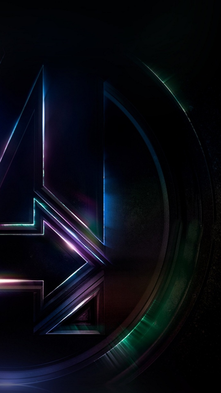 Обои мститель, темнота, графика, космос, линия в разрешении 720x1280