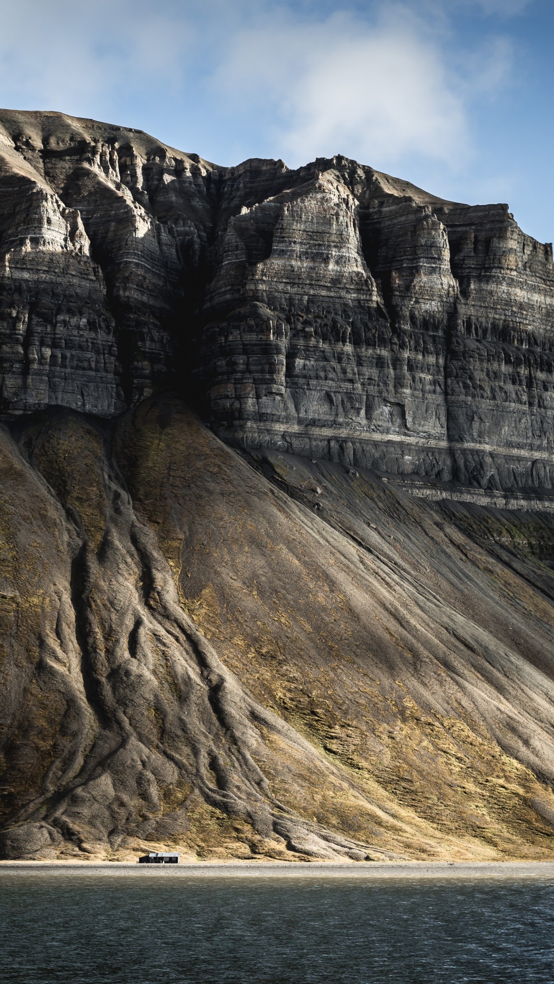 Обои национальный парк нордре-исфьорд, Гиза, море, природа, облако в разрешении 1080x1920