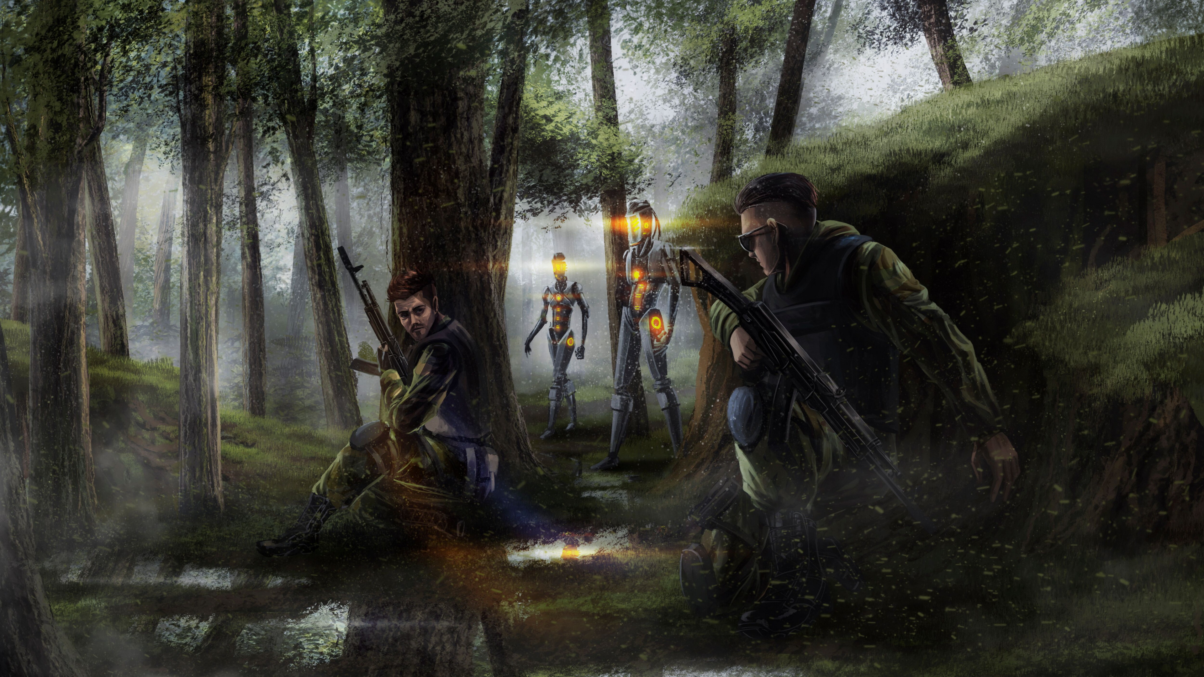 Обои Выживание XERA, игра на выживание, ранний доступ, открытый мир, многопользовательская видео игра в разрешении 3840x2160