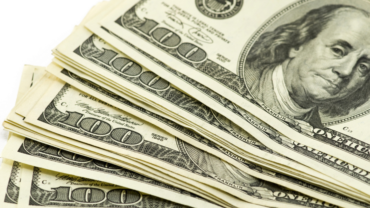 Обои Доллар США, Валюта, доллар, деньги, наличные деньги в разрешении 1280x720