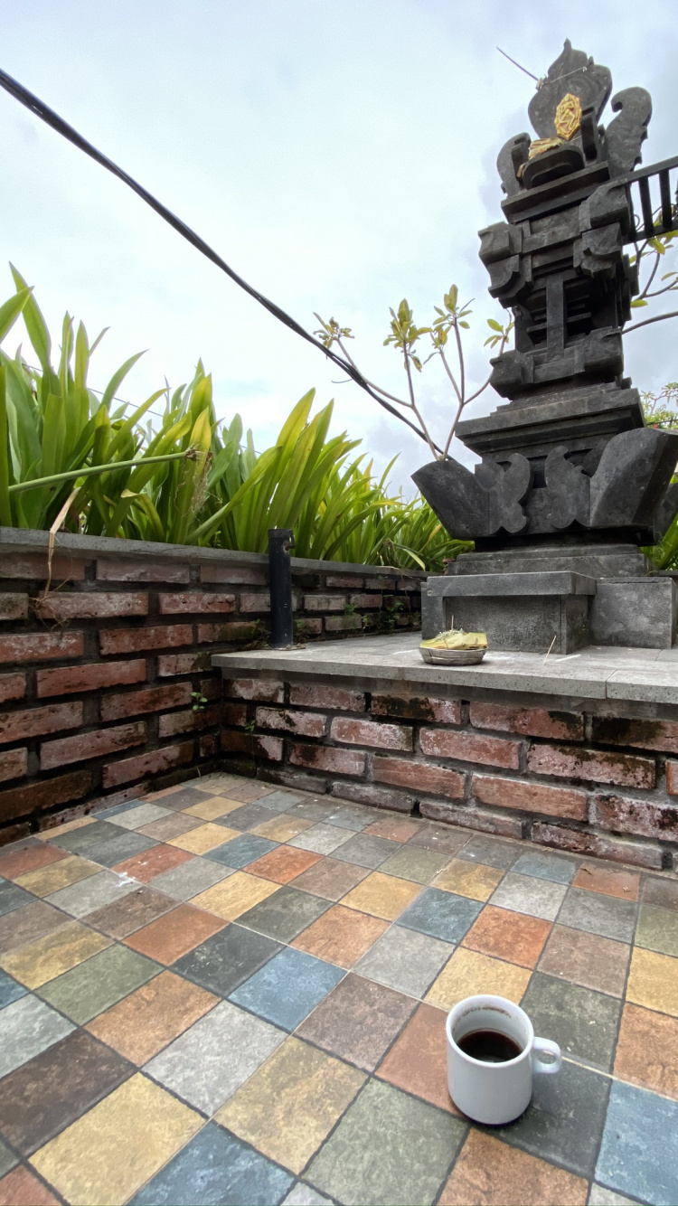 Обои Индонезия, бали, крыша, serveware, скульптура в разрешении 750x1334