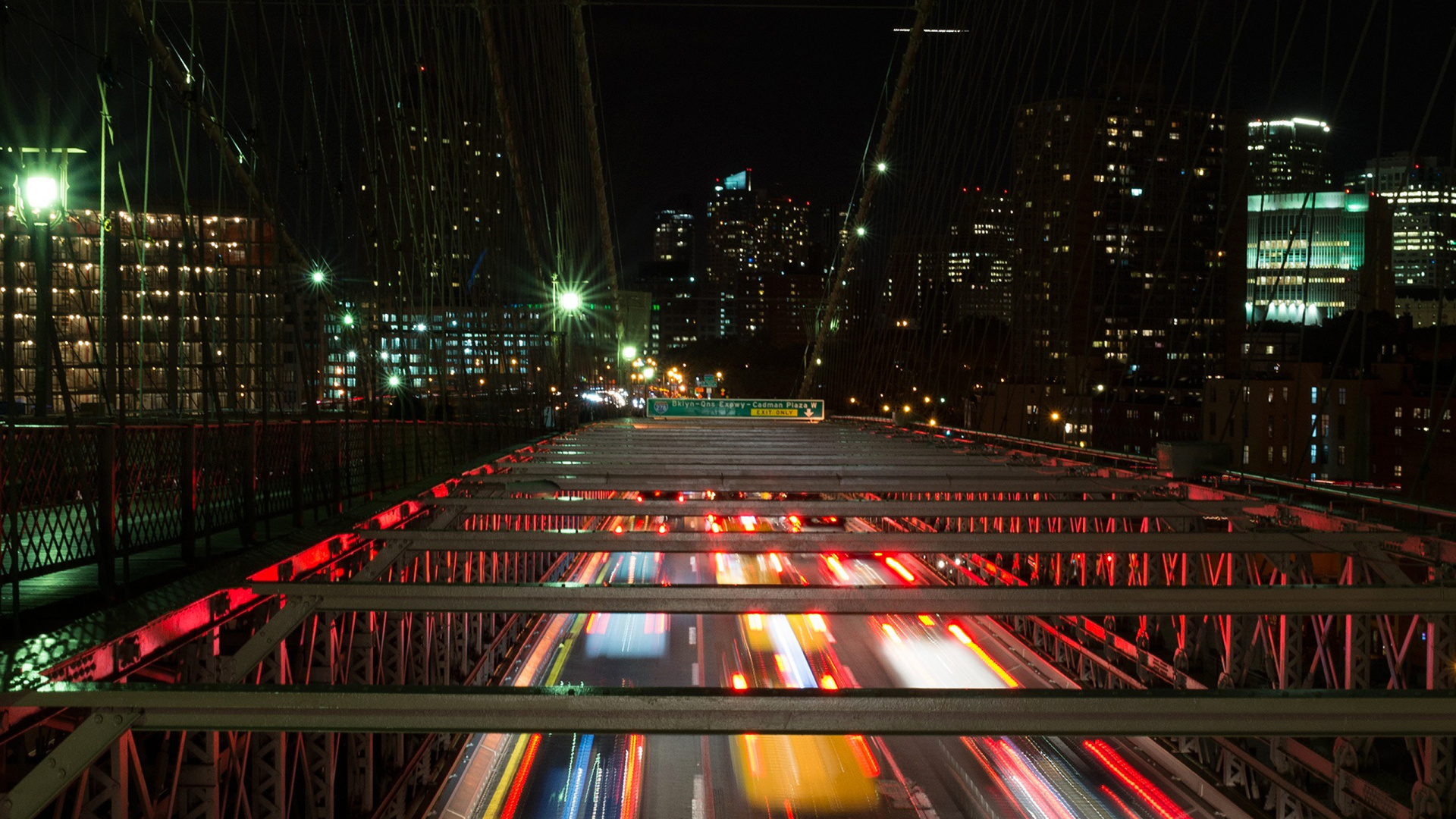 Обои ночь, метрополия, городской район, свет, город в разрешении 1920x1080