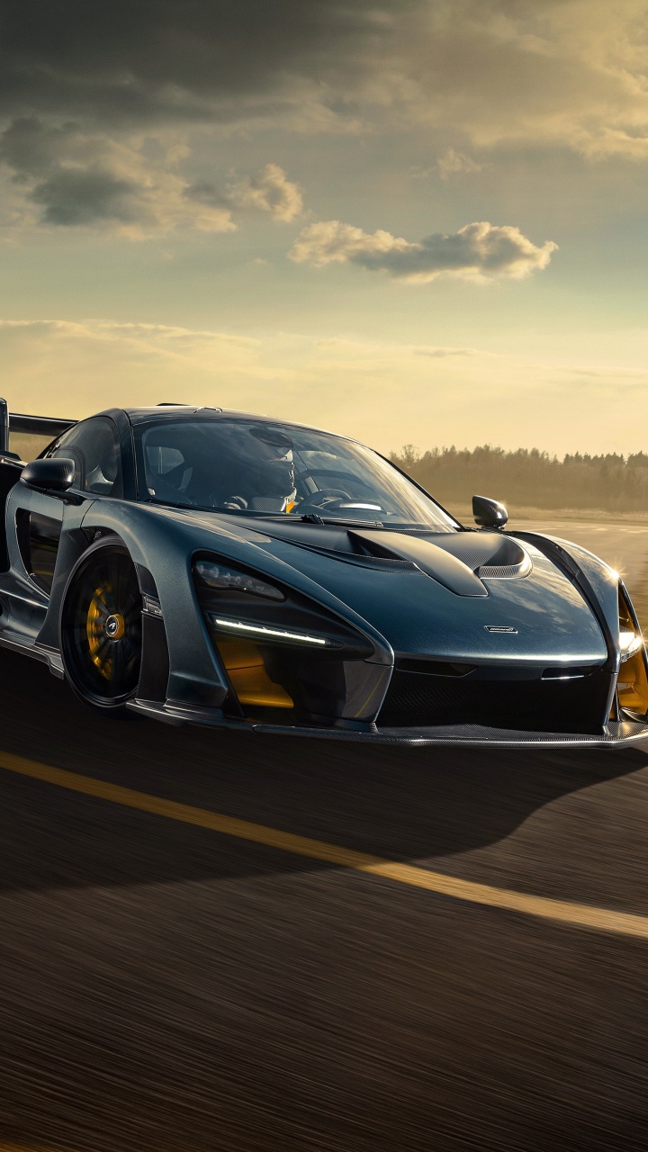Обои mclaren senna, Макларен, легковые автомобили, спорткар, mclaren automotive в разрешении 720x1280