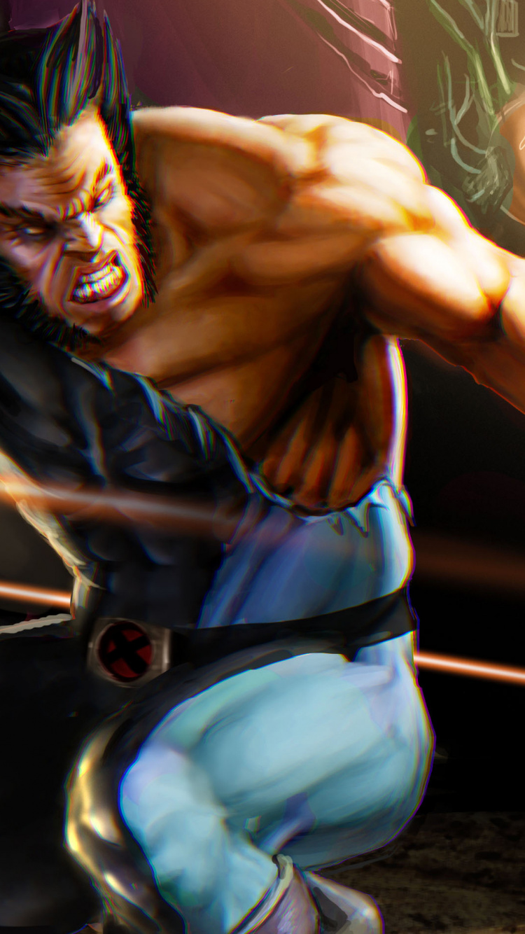 Обои мифология, супергерой, цифровое искусство, комикс, произведение искусства в разрешении 750x1334