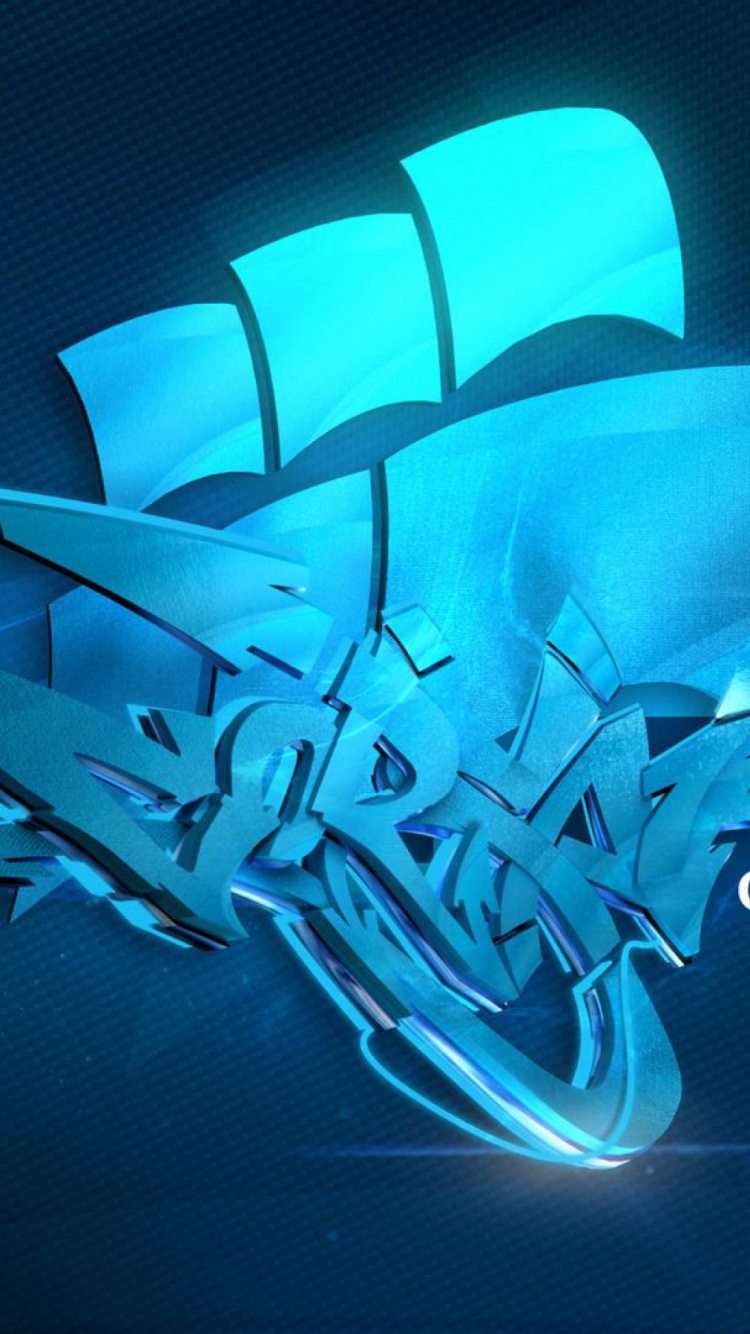 Обои Компоненты Корсар, синий, свет, освещение, графический дизайн в разрешении 750x1334