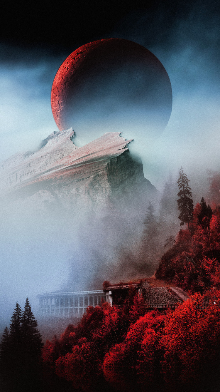 Обои атмосфера, мир, облако, природа, природный ландшафт в разрешении 750x1334